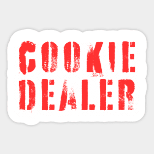 Love Freshly Baked Cookies-Cookie Dealer Sticker